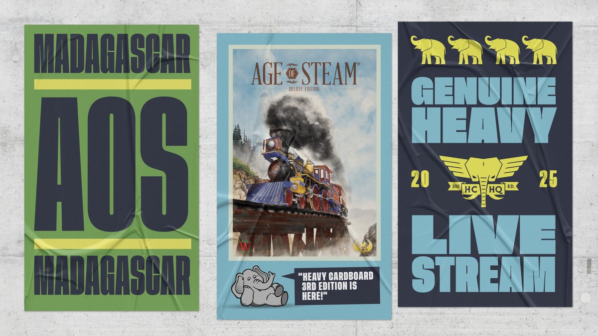 Heavy Cardboard banner