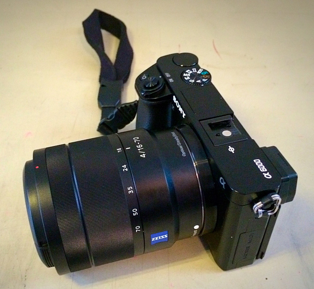 Sony a6000 with 16-70mm lens